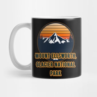 Mount Ellsworth, Glacier National Park Mug